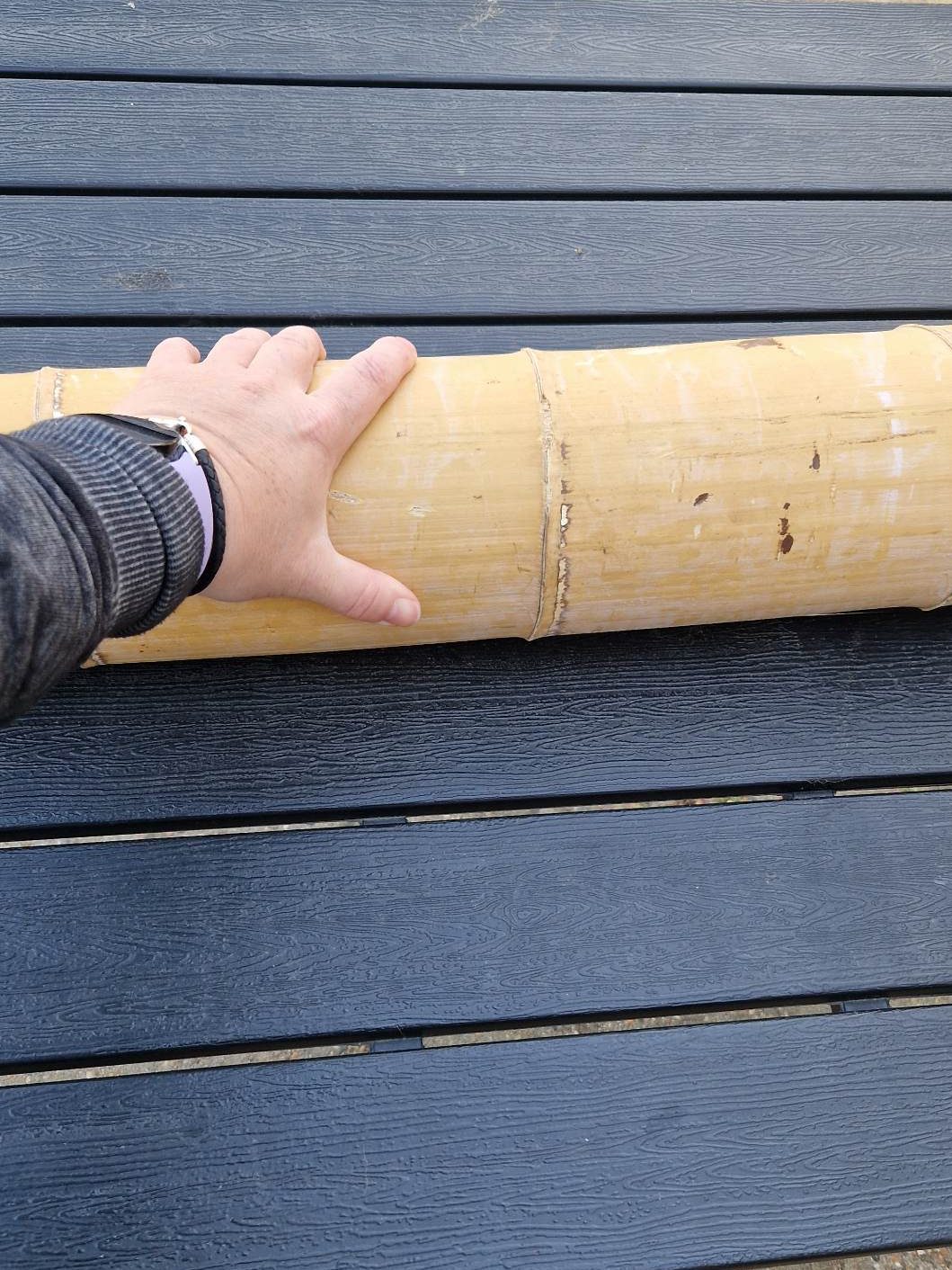 Ø 10-15cm, længde ca 2m 
